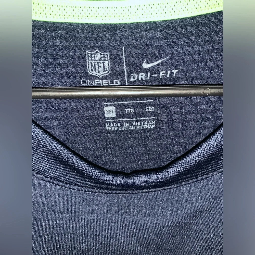Men's College Navy Seattle Seahawks Sideline Team Performance xxl - Picture 3 of 4